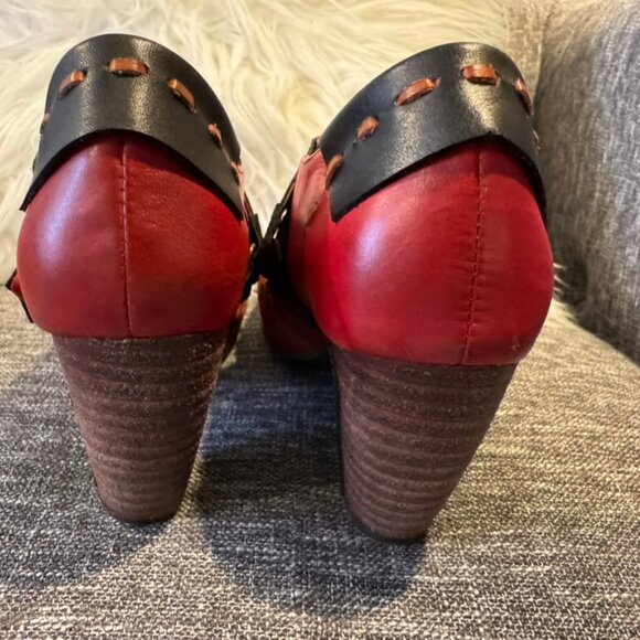 L’Artiste by Spring Step “Wondrous” Bootie – Red Leather – Women’s 36 (US 5.5–6) - Picture 7 of 10